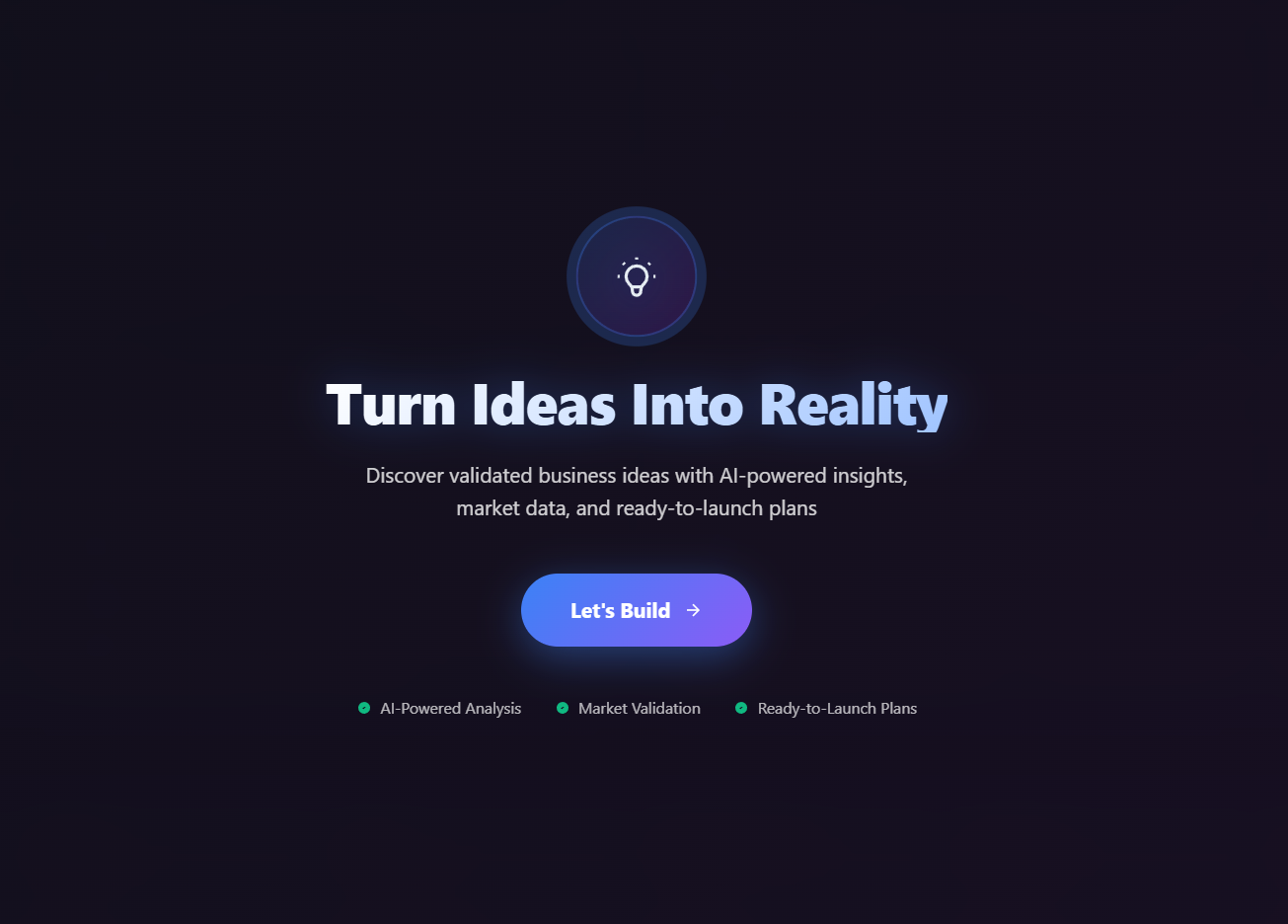 BuildNextApp v1 - Idea Generator