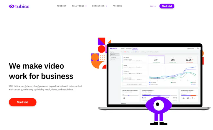Tubics Startup Plan gallery image