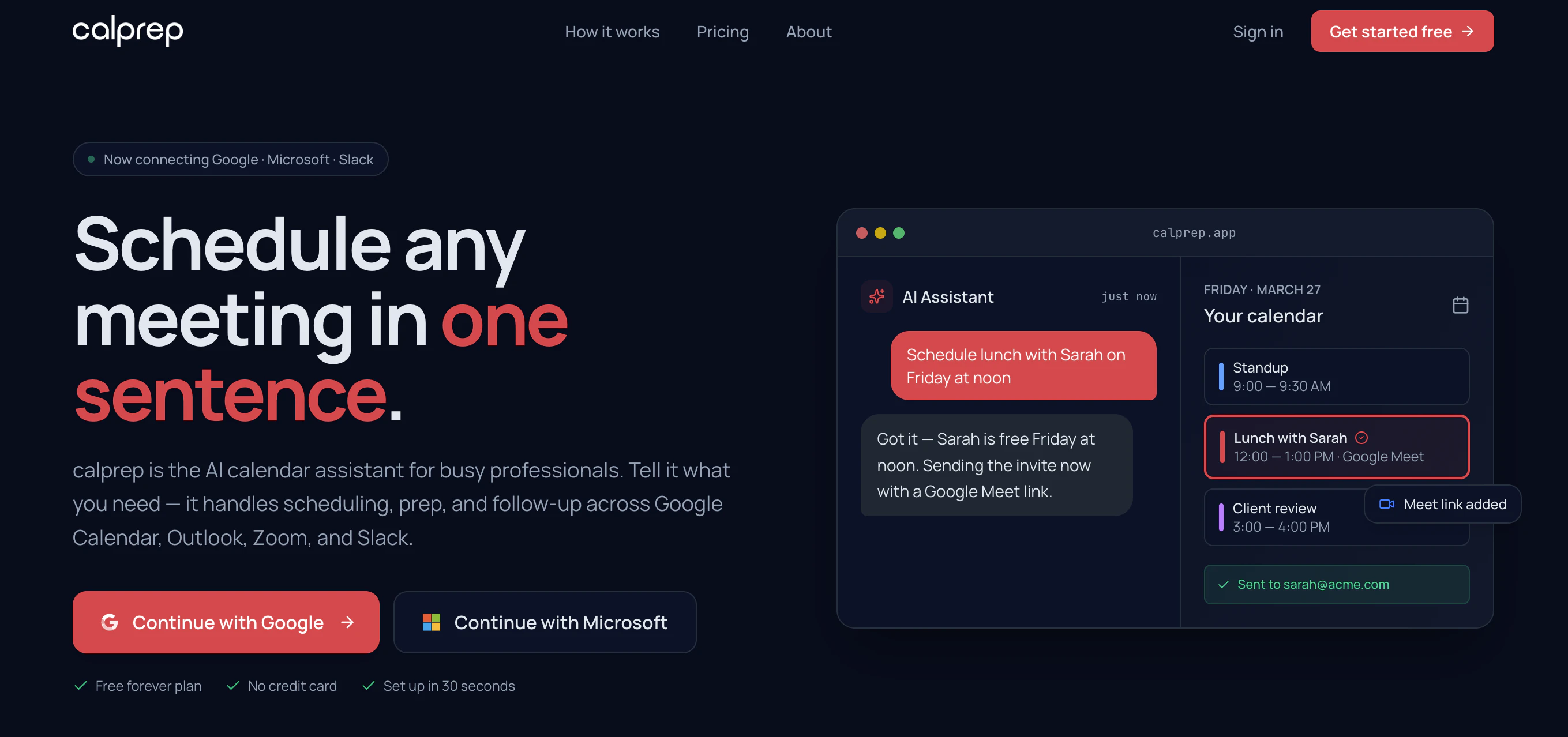 calprep screenshot 1
