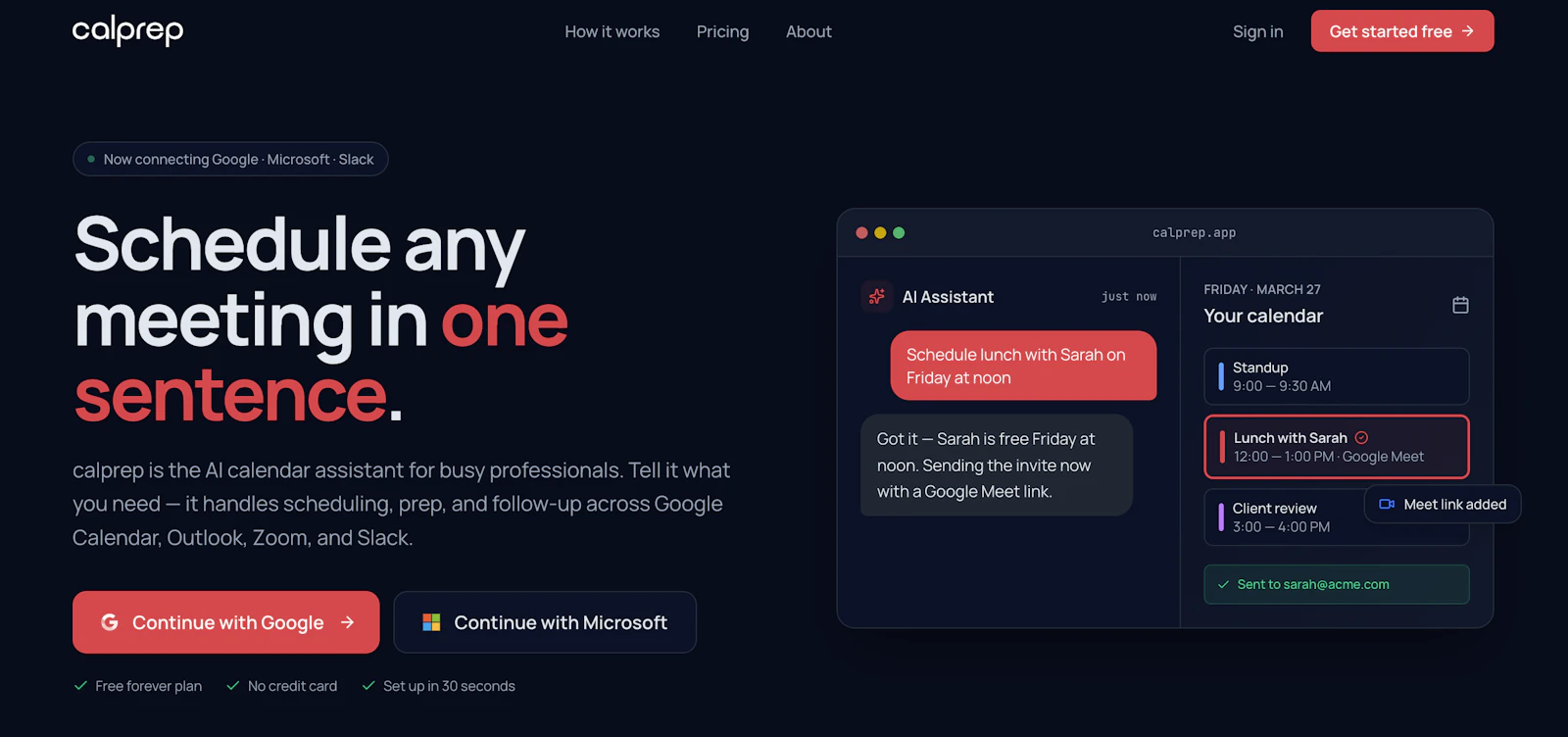 calprep screenshot 1