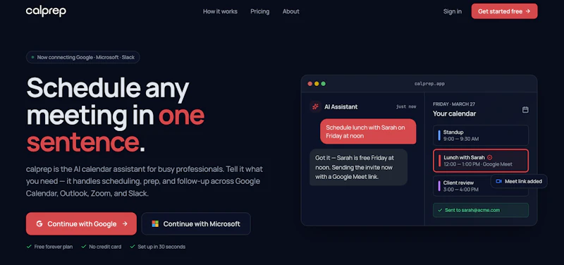 calprep screenshot 1