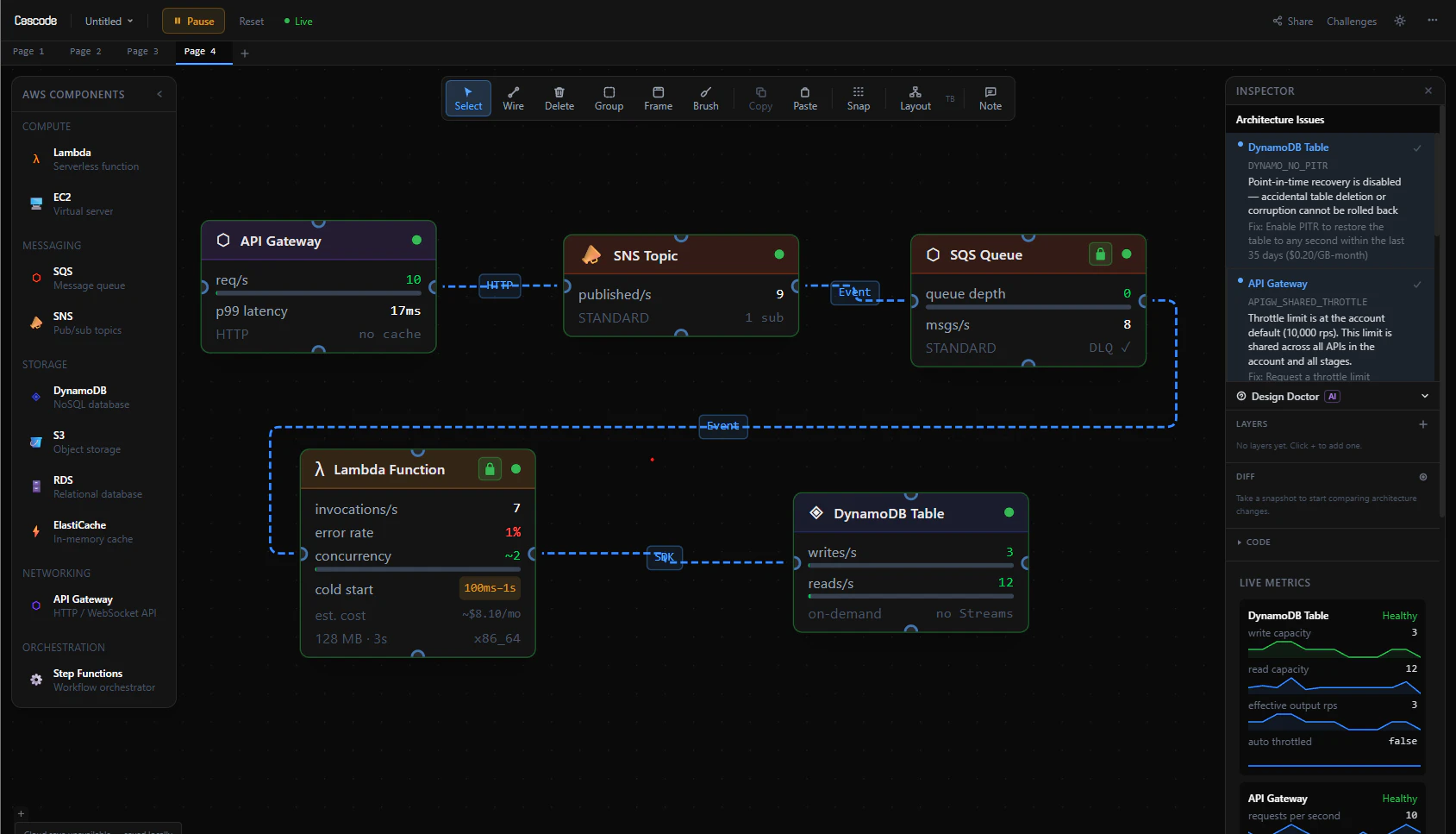 Cascode screenshot 2