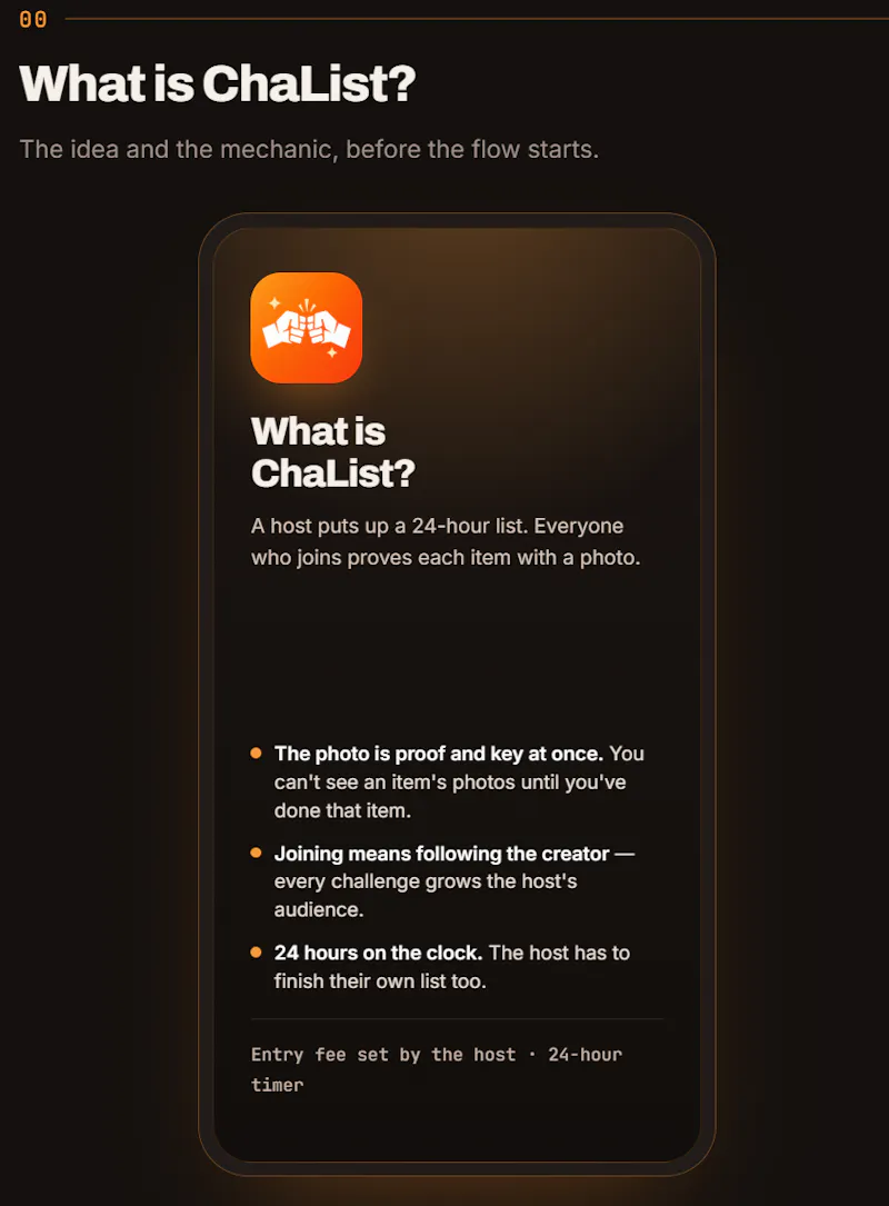 ChaList screenshot 2