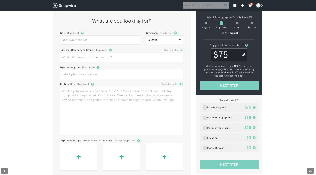 Snapwire gallery image