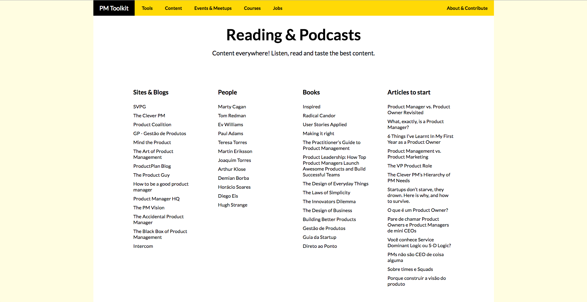 PM Toolkit - The resource kit for Product Managers and product people gallery image