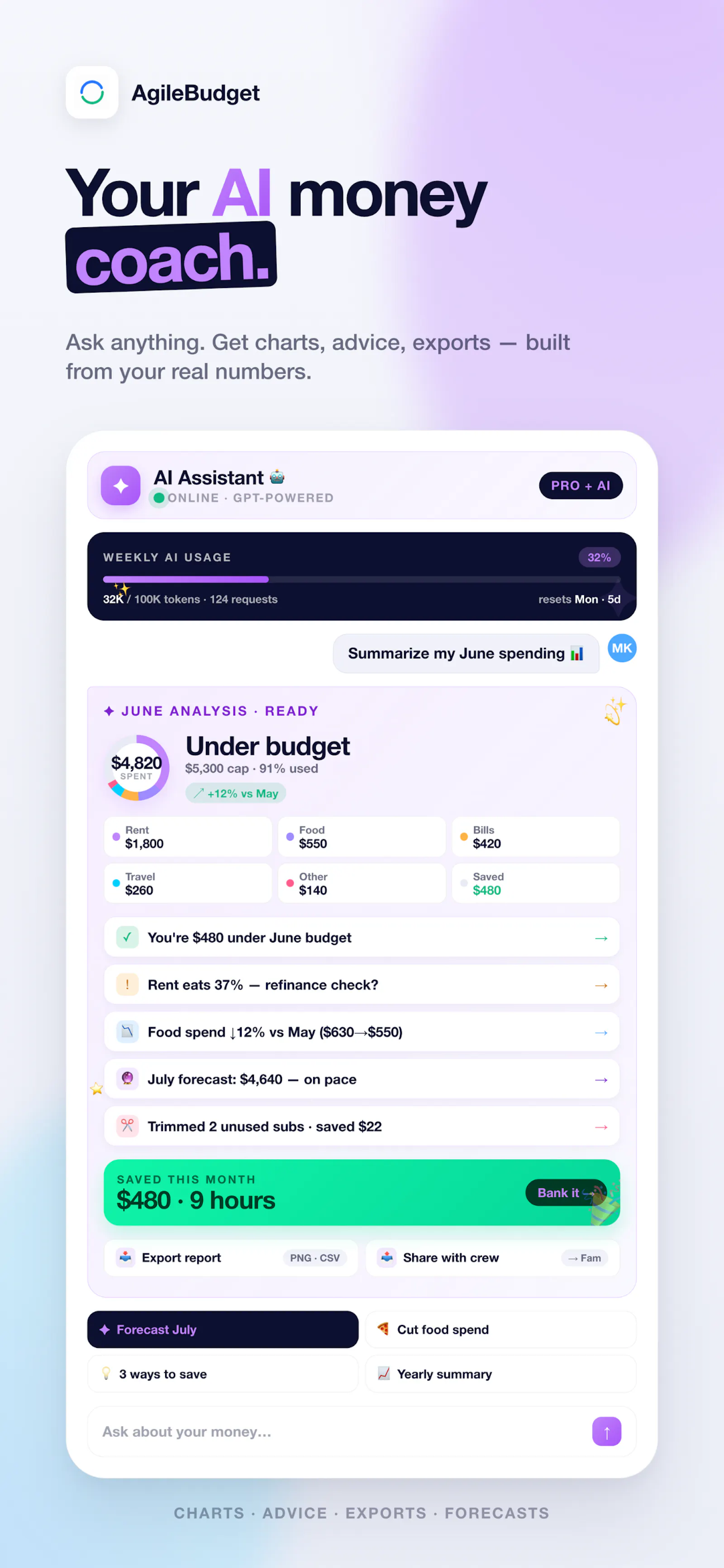 AgileBudget screenshot 7