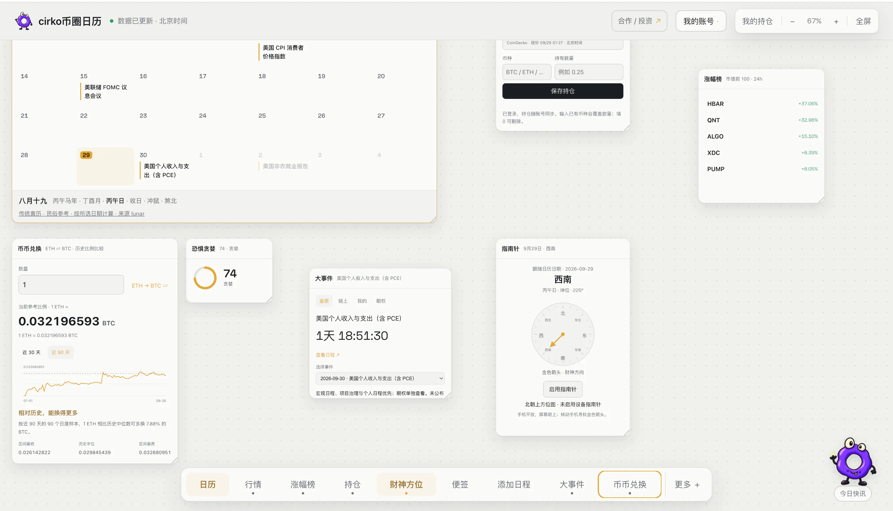 Cirko Crypto Calendar gallery image