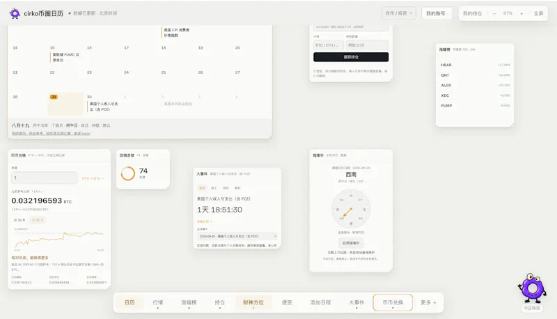 Cirko Crypto Calendar screenshot 3