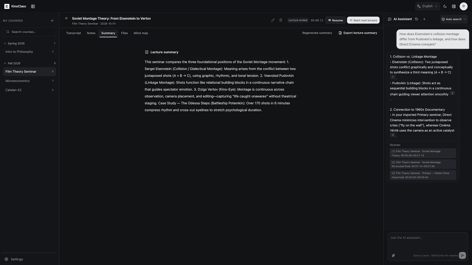KinoClass screenshot 4