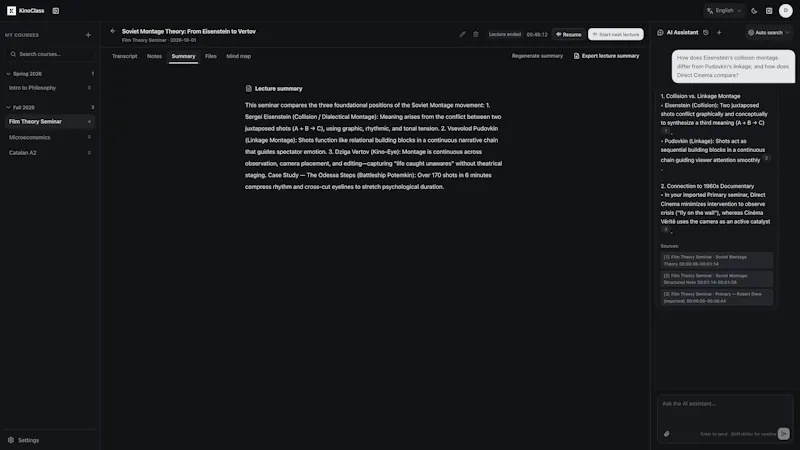 KinoClass screenshot 4