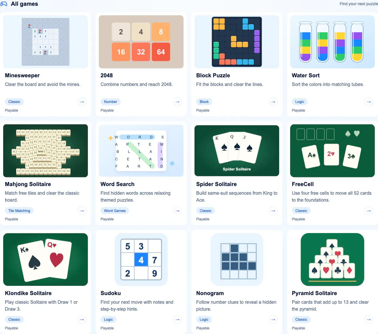 OnlinePuzzle gallery image
