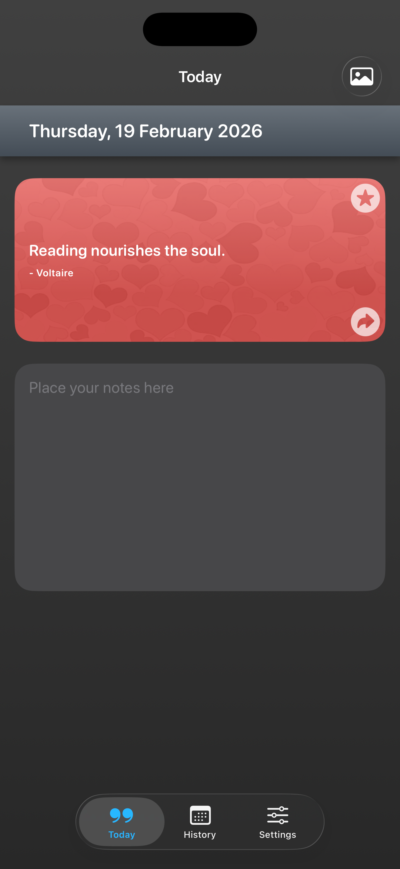 Quotusphere - Main product screenshot demonstrating key features and user interface