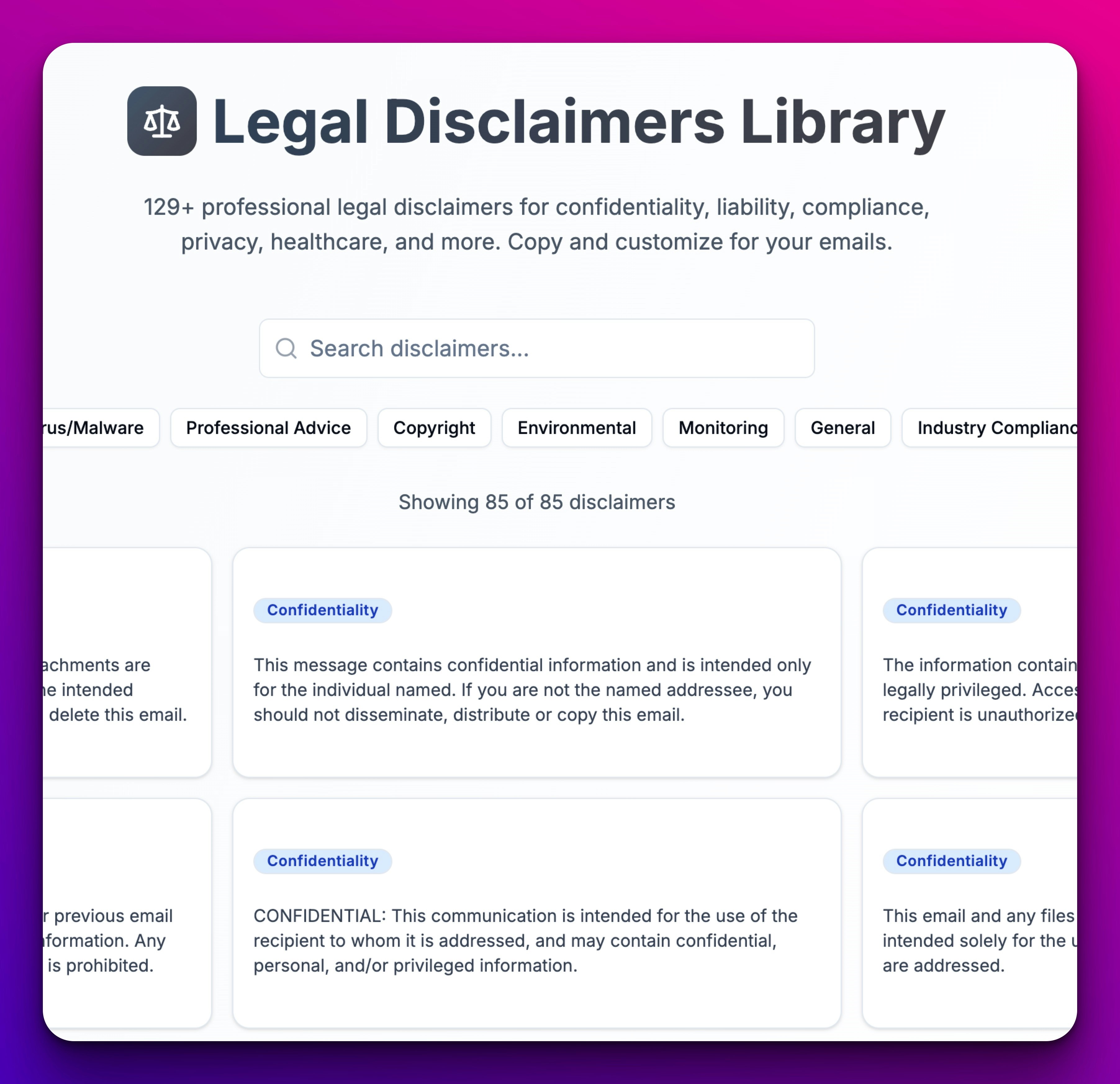 EmailSig gallery image
