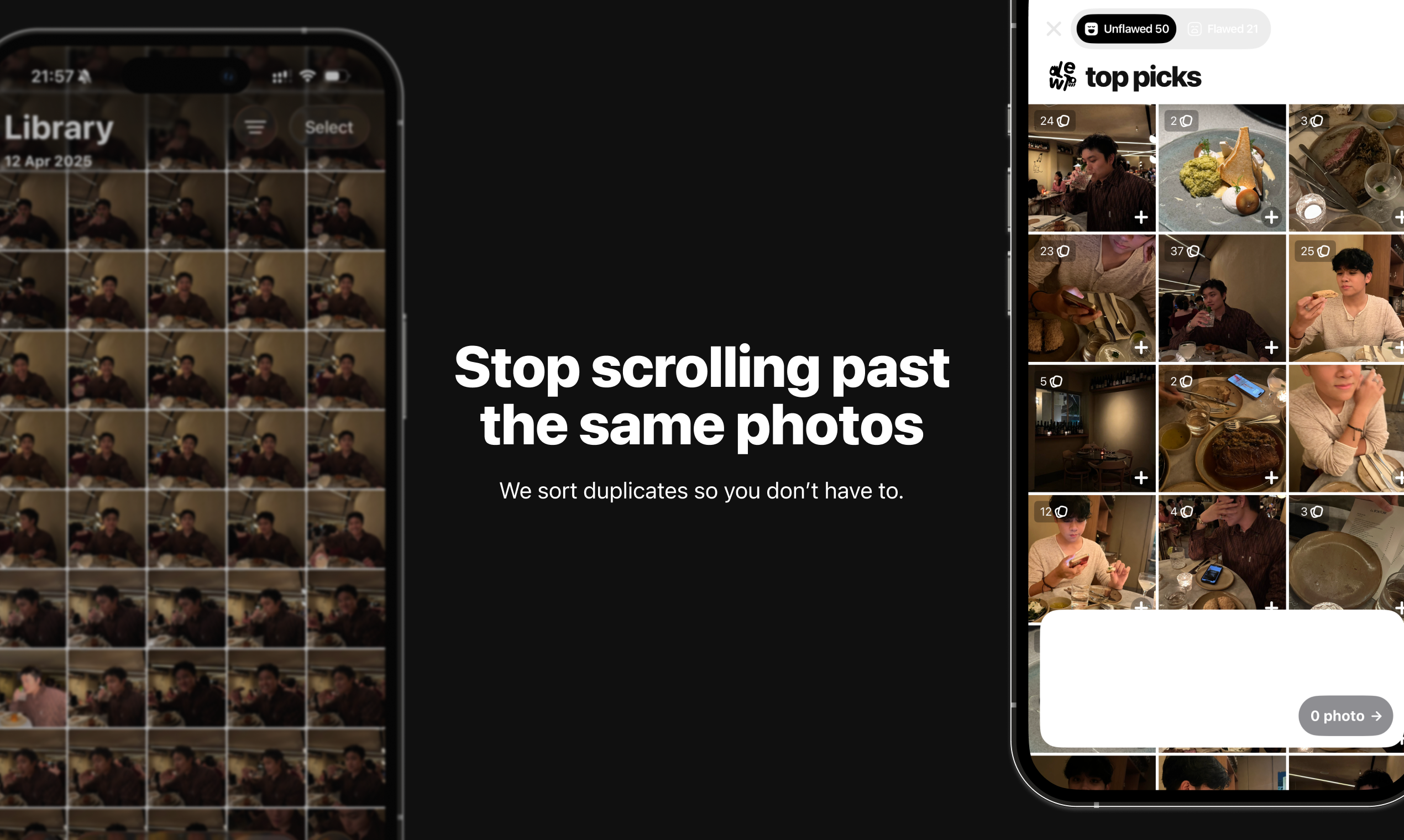 Dewp: AI Photo Album Curator gallery image