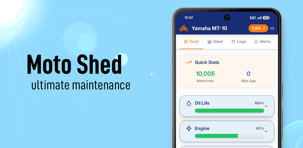 Moto Shed - ultimate maintenance tracker