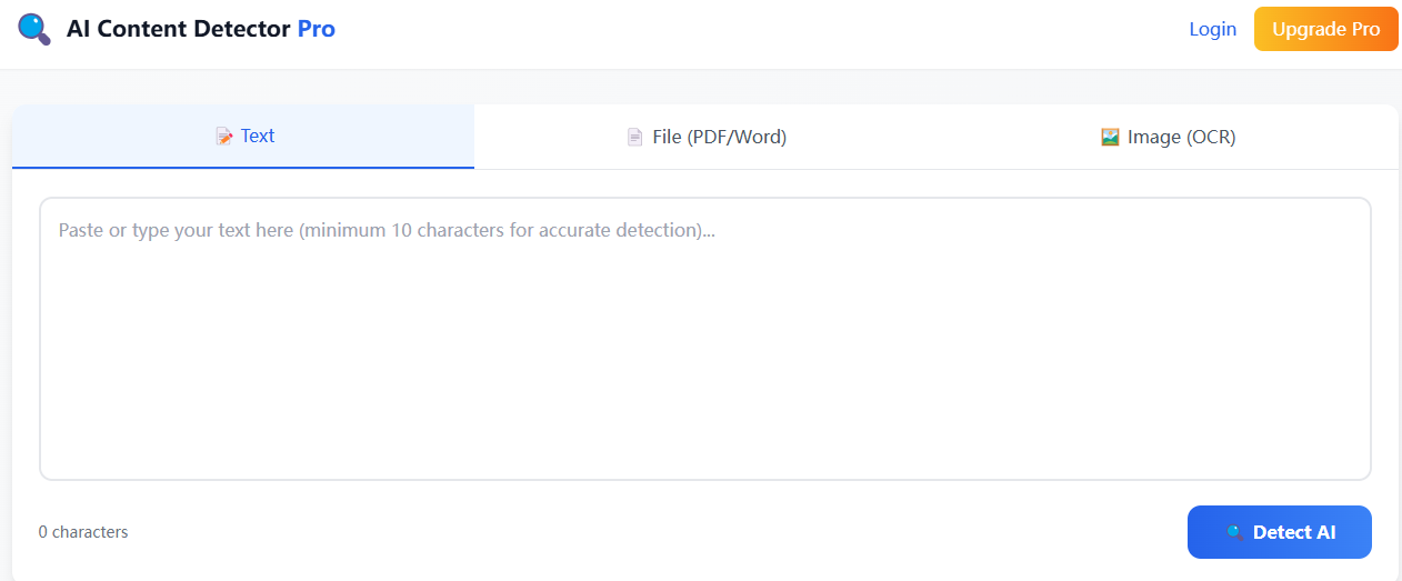 ScanText - AI Content Detector