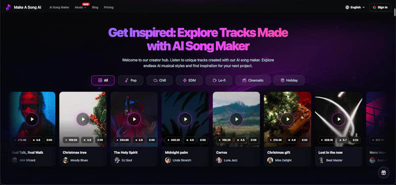 Make A Song AI screenshot 2