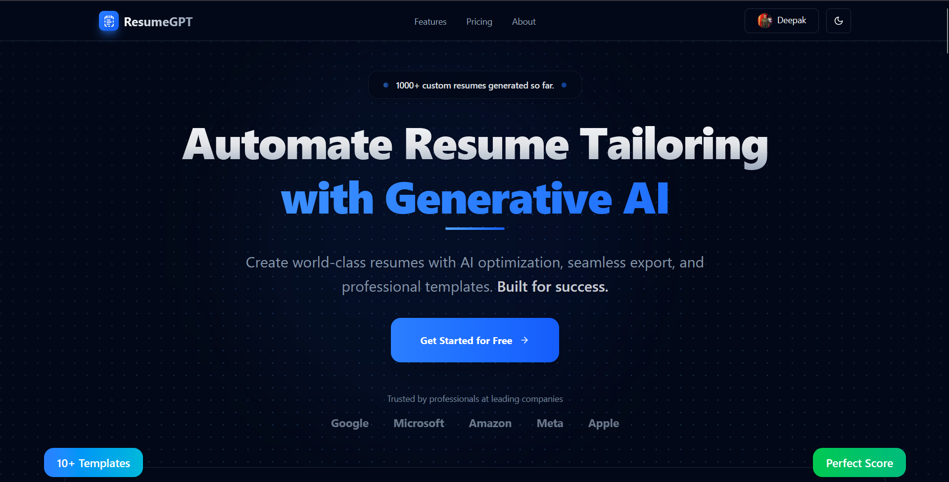 ResumeGPT gallery image