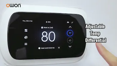 PCT533 Smart HVAC Thermostat gallery image