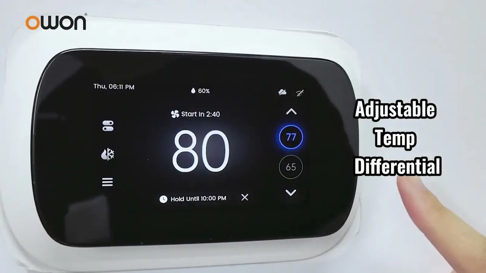 PCT533 Smart HVAC Thermostat screenshot 1 (video preview)