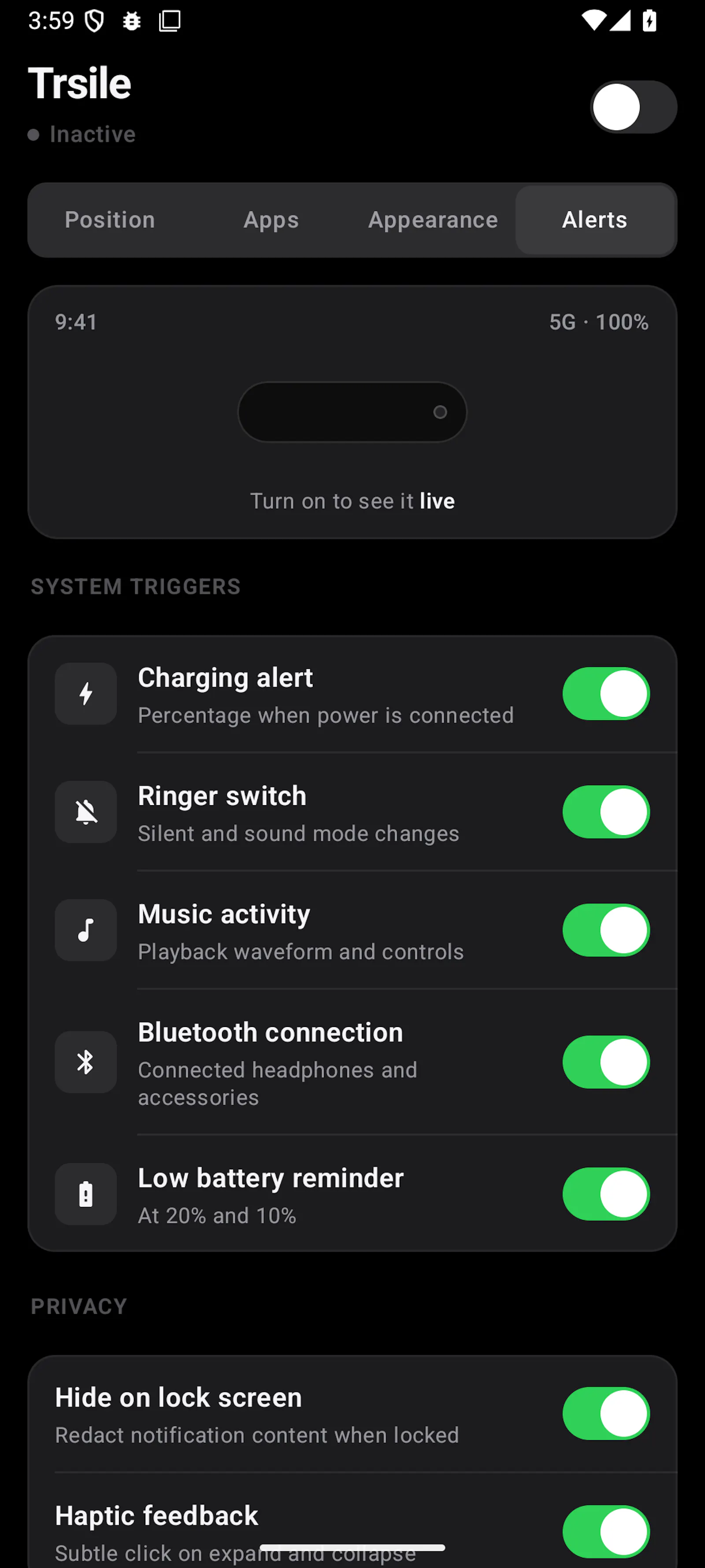 Trisle screenshot 3