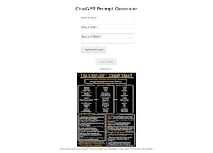 ChatGPT Prompt Generator gallery image
