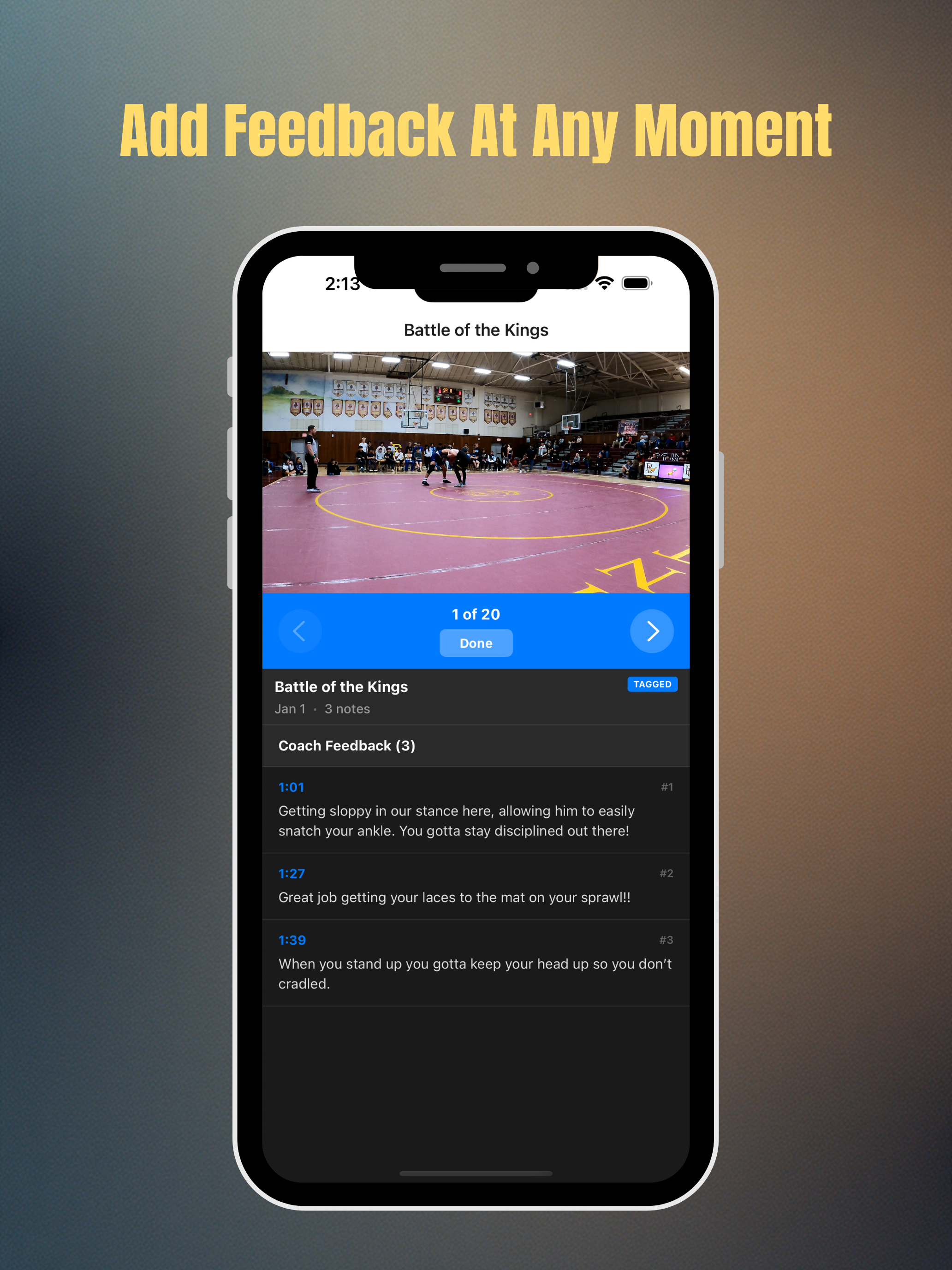 Coach Feedback gallery image