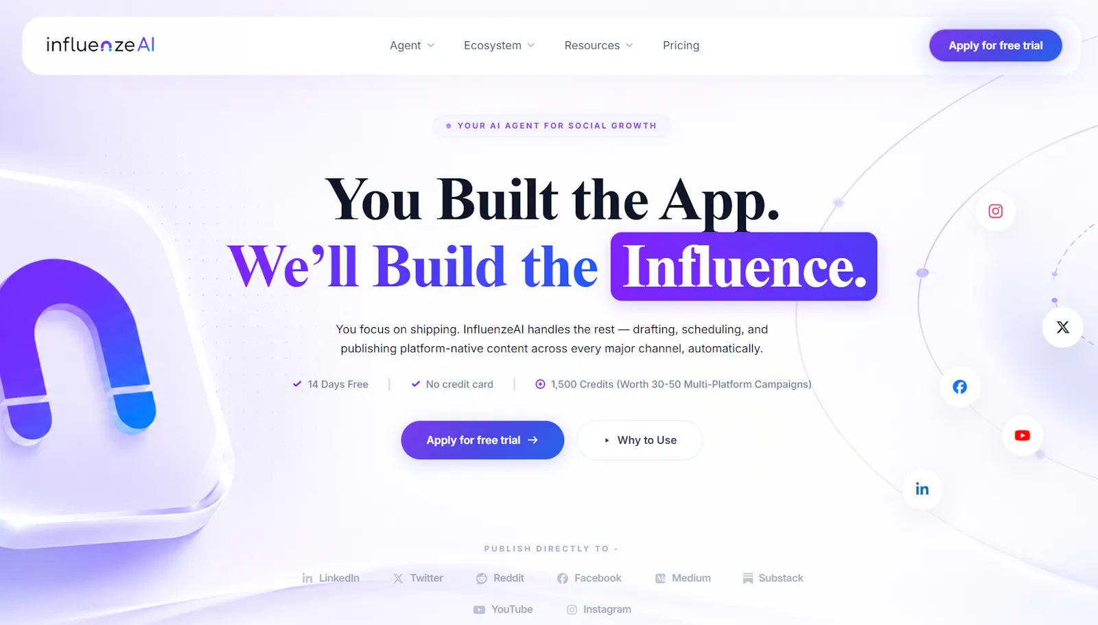 InfluenzeAI screenshot 2