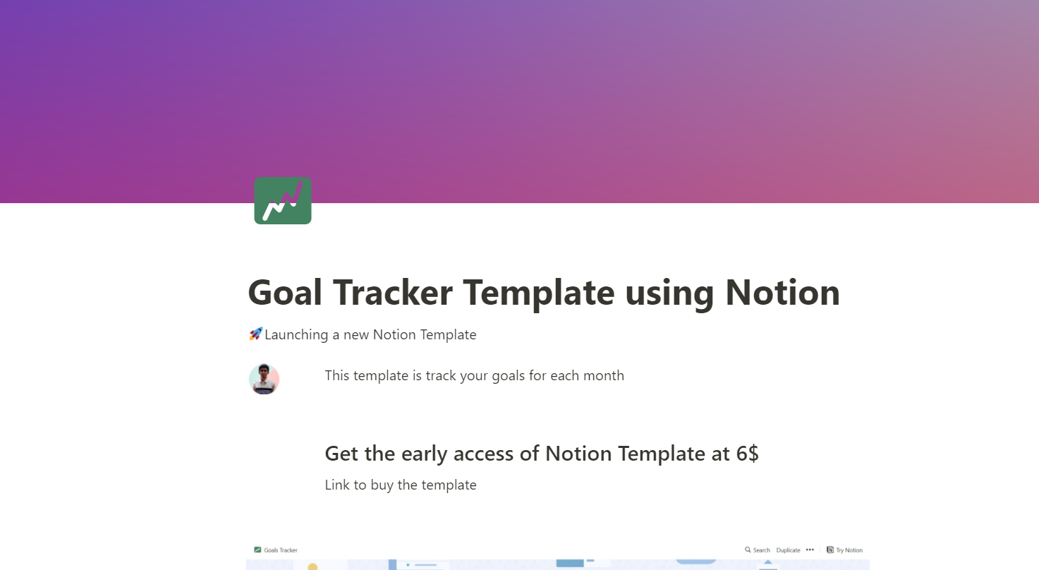 Goal Tracker gallery image