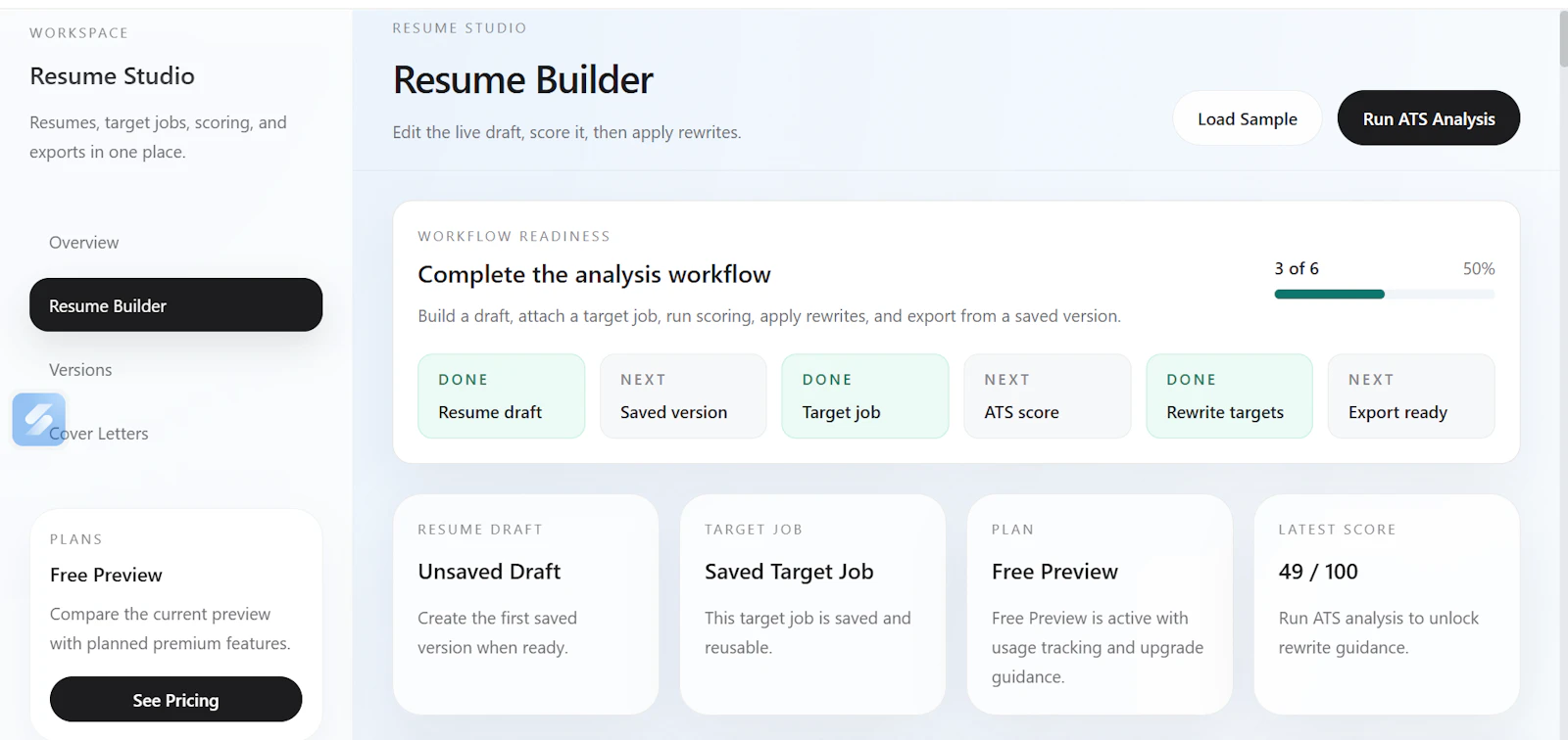  ATS Resume Optimizer screenshot 3