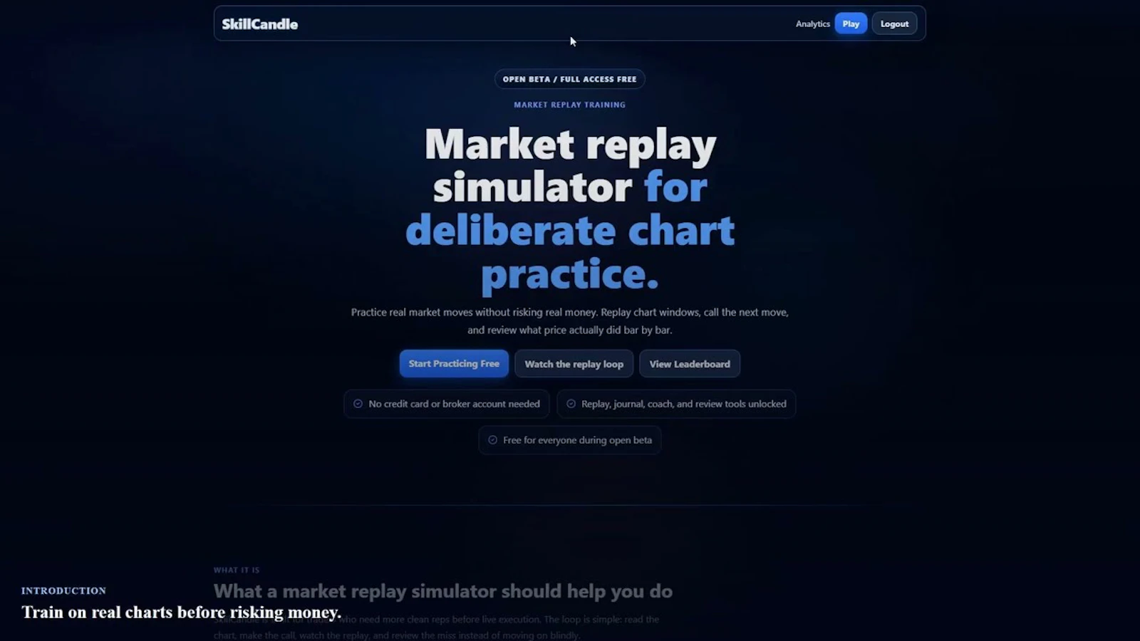 SkillCandle screenshot 1 (video preview)