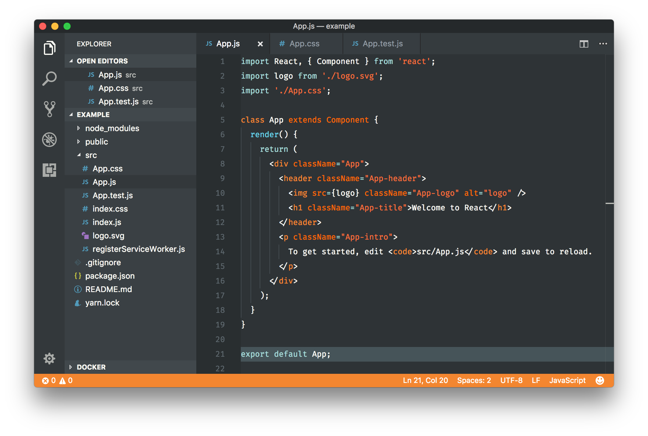 Rainglow Color Themes gallery image