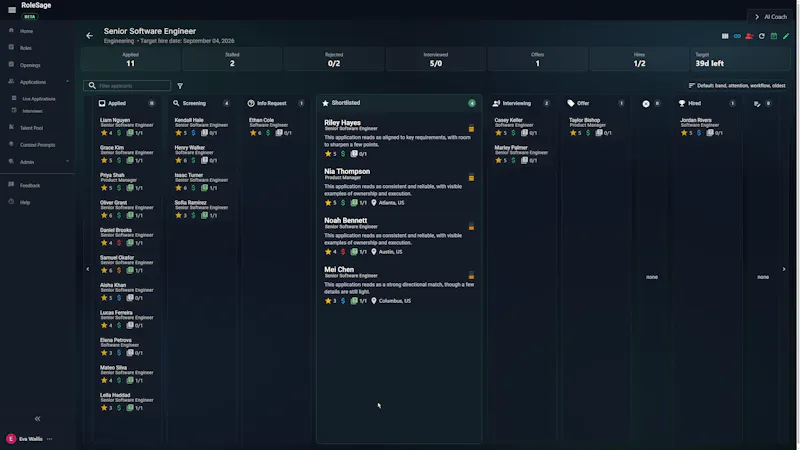 RoleSage screenshot 4