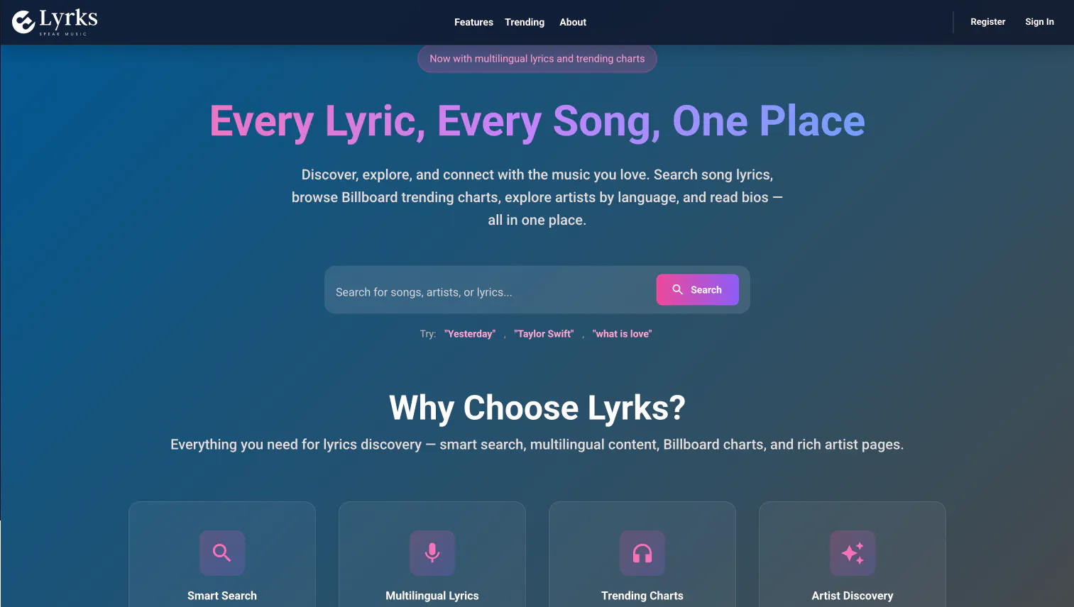 Lyrks gallery image