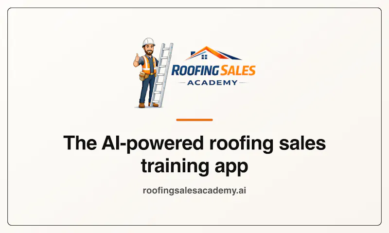 Roofing Sales Academy screenshot 2