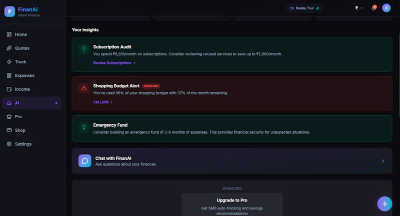 FinanAI screenshot 7