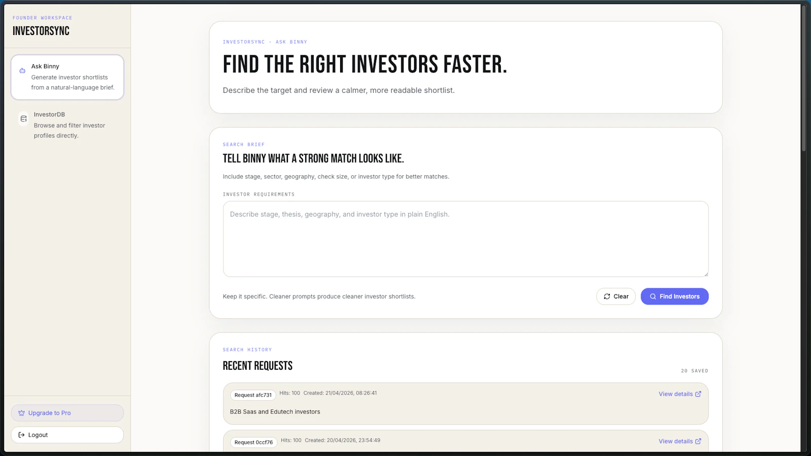 Investorsync screenshot 3