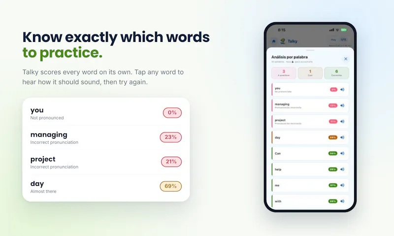 Talky: English Speaking screenshot 4