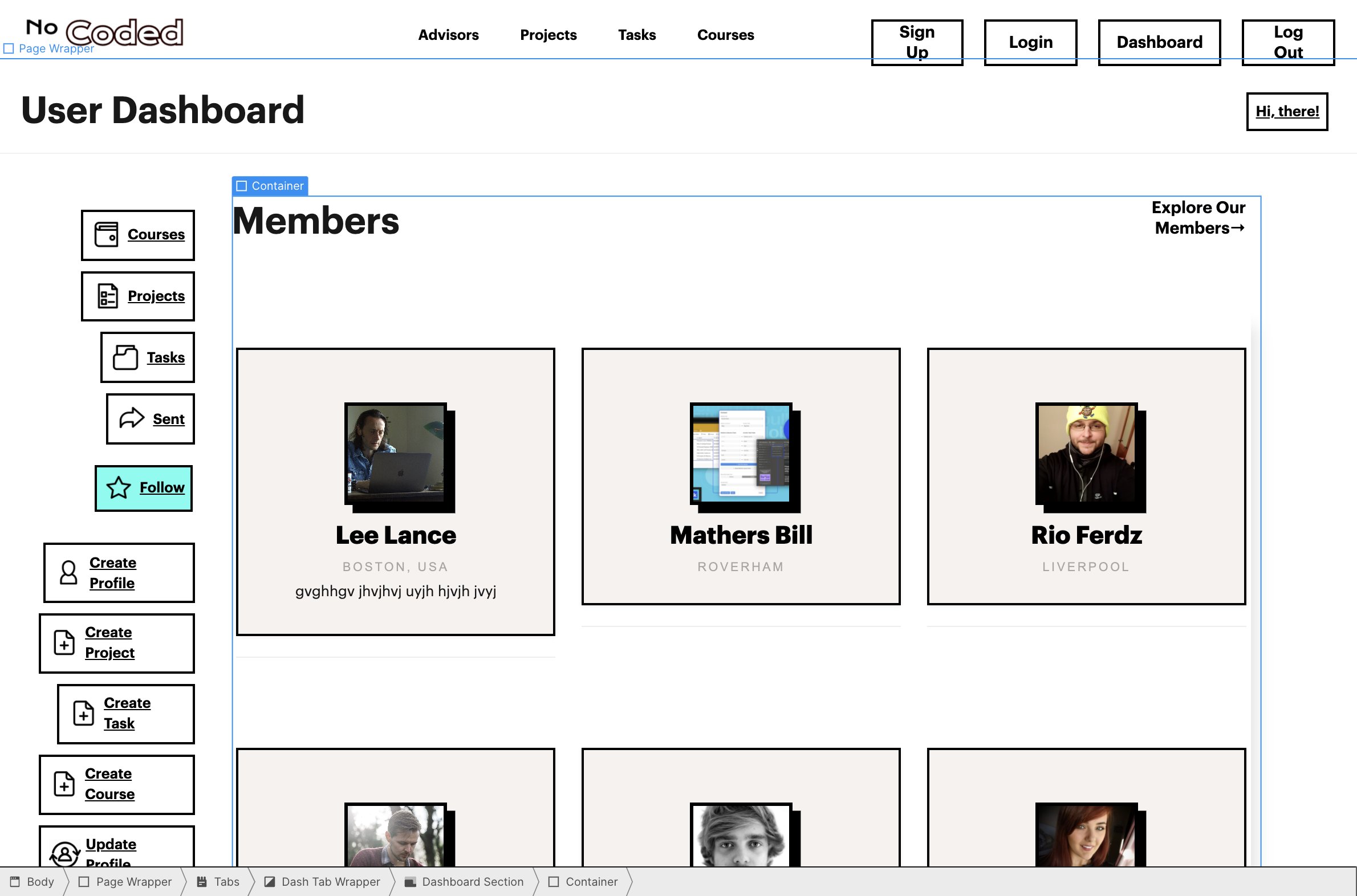 NoCoded gallery image