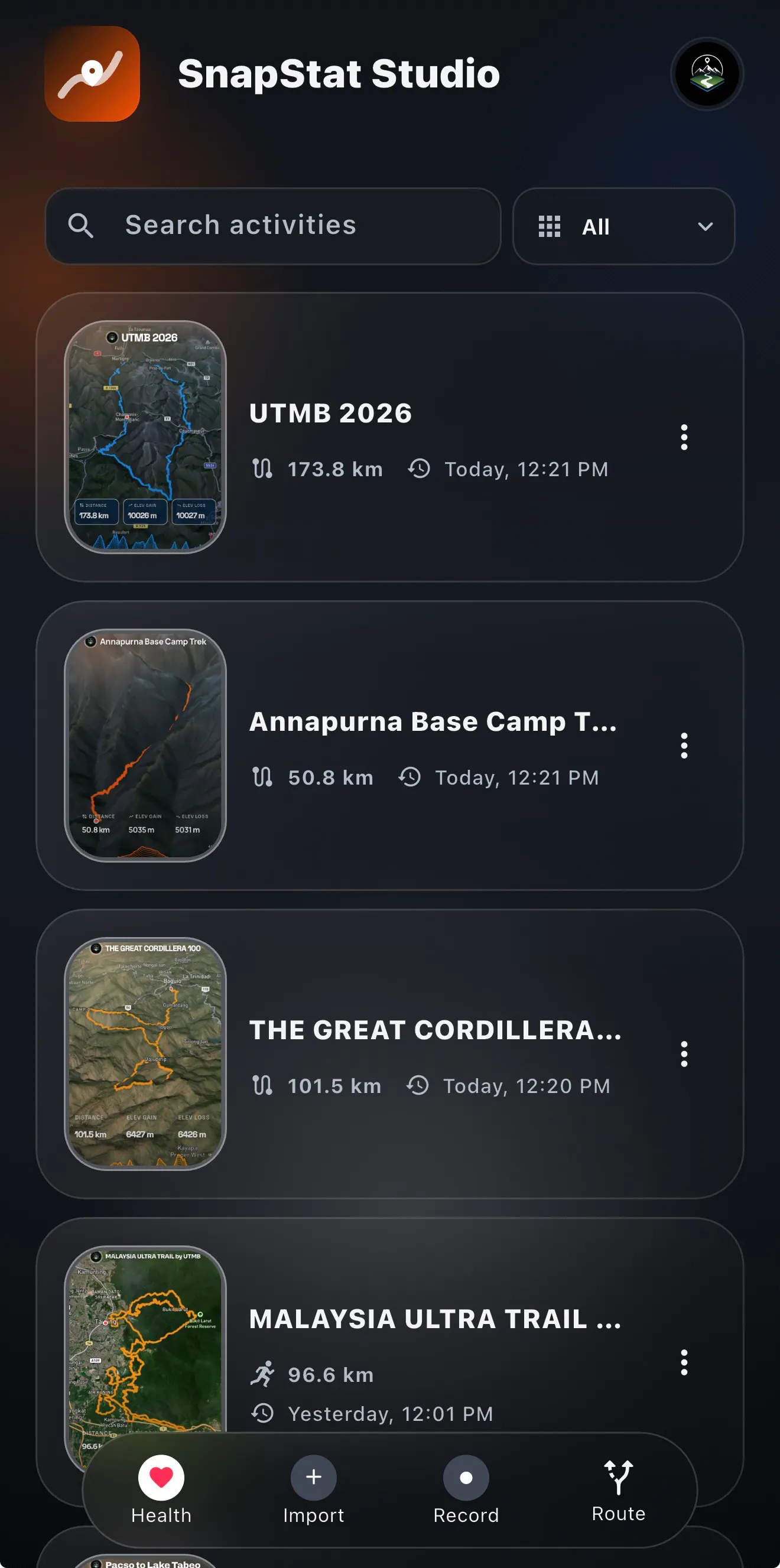 SnapStat Studio gallery image