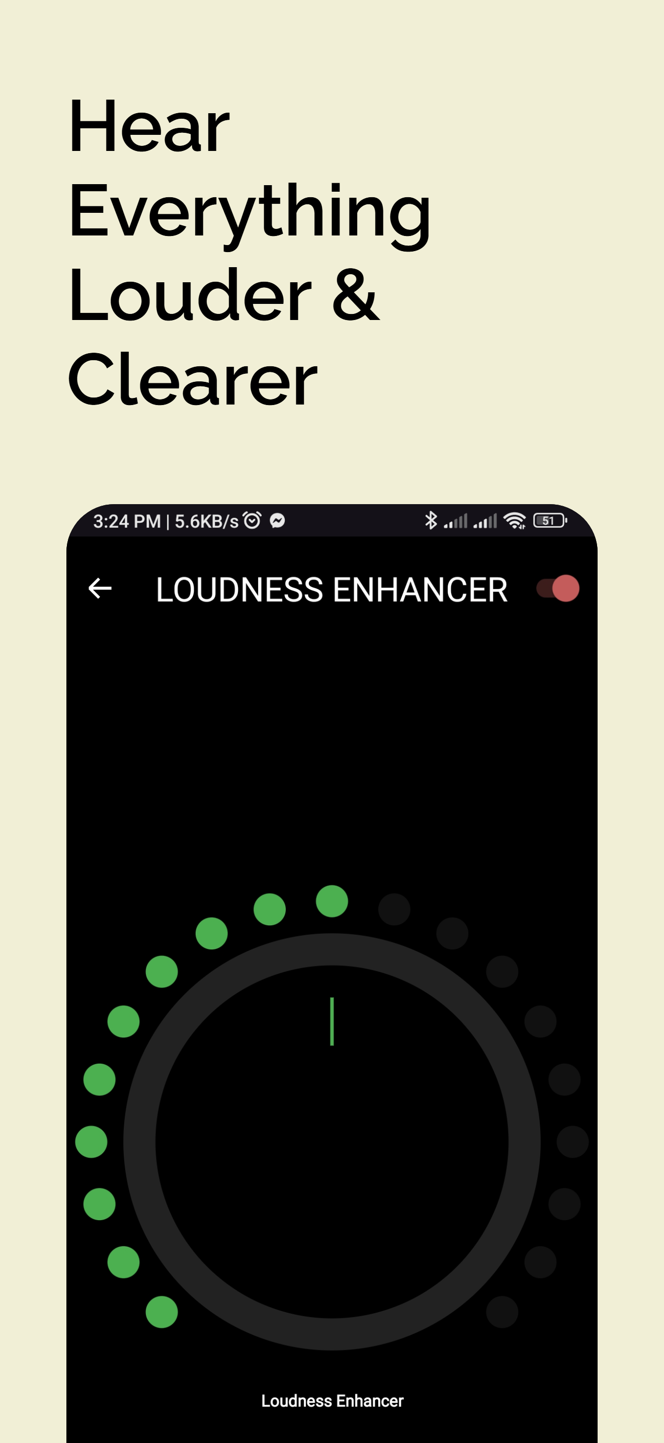 Média Mate d'oreille - Sound Booster & Recorder - Amplifier, enregistrer et améliorer le son instantanément 4