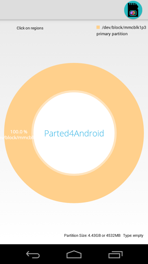 Parted4Android gallery image