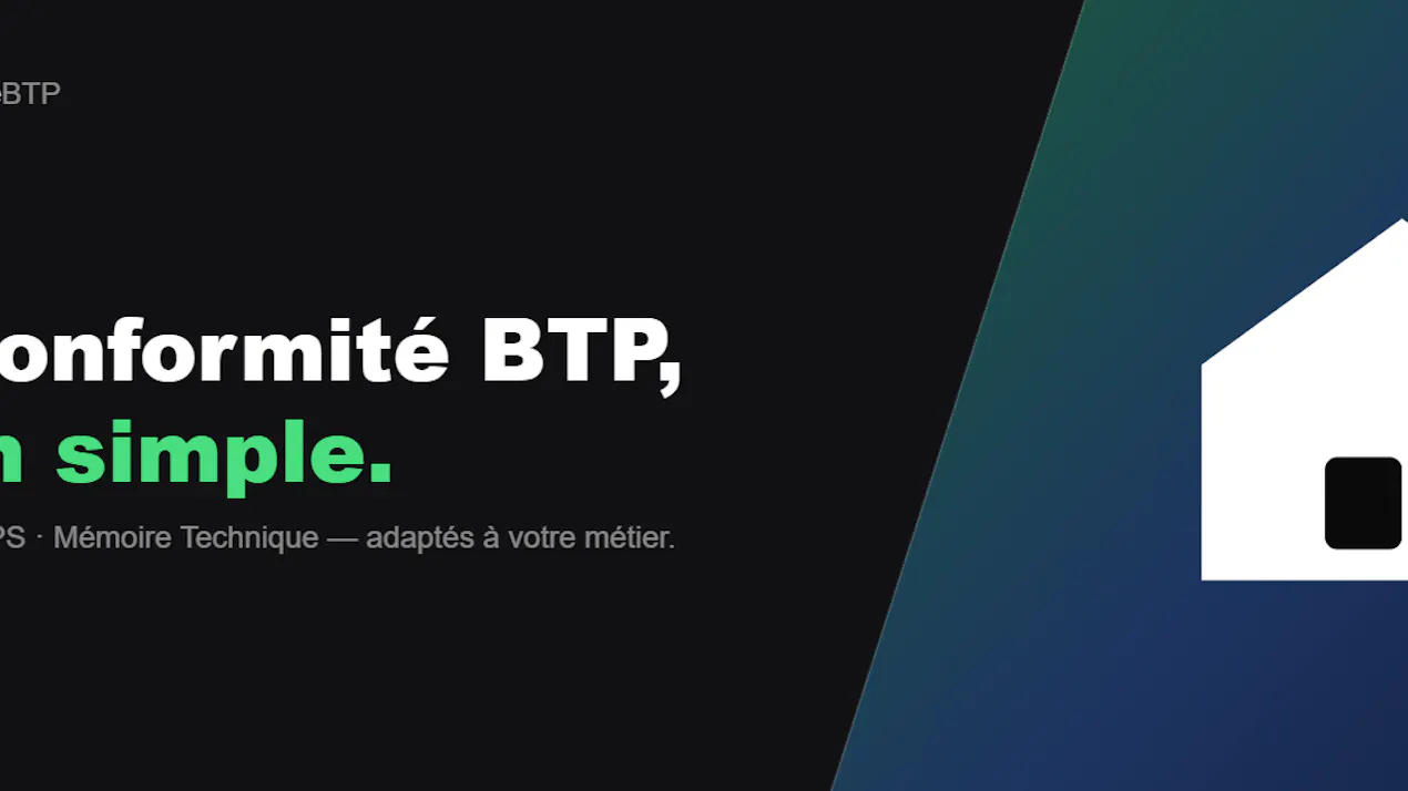 ConformitéBTP product