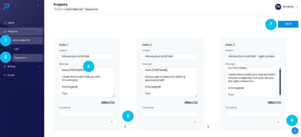 وسائط تسلسل البريد الإلكتروني - أداة تواصل عبر البريد الإلكتروني خفيفة الوزن لحملات B2B السريعة 2