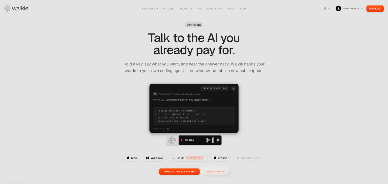 Walkie screenshot 5