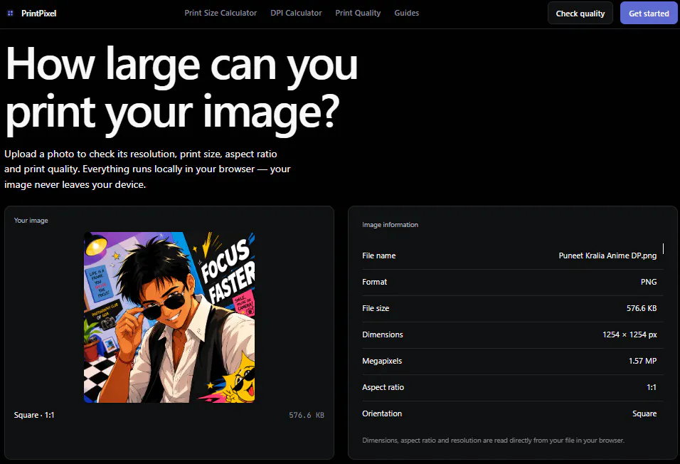 PrintPixel Tool gallery image