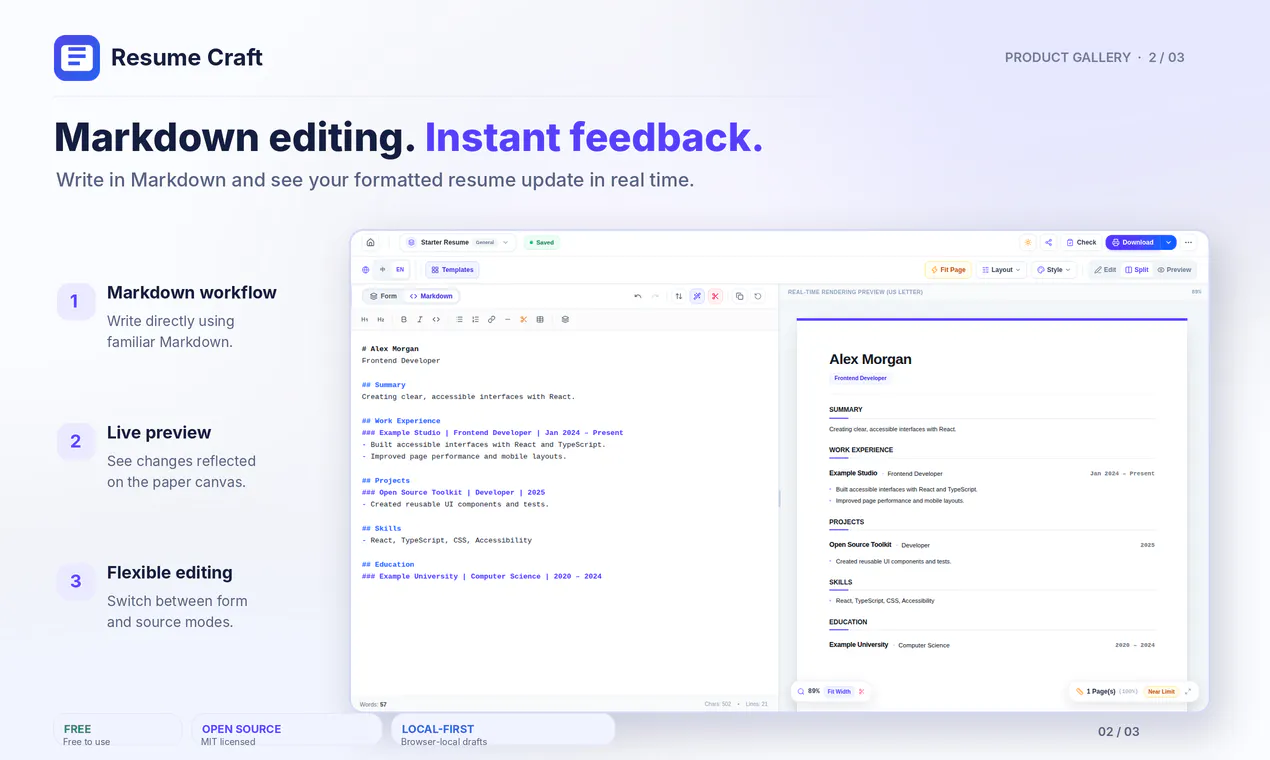 Resume Craft gallery image