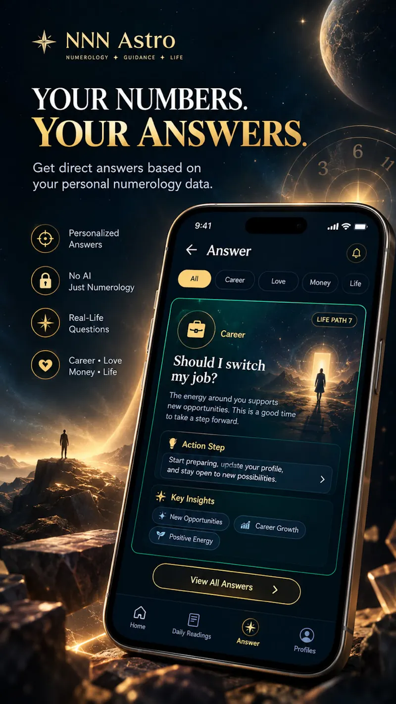 NNN Astro: Free Personalized Numerology screenshot 1