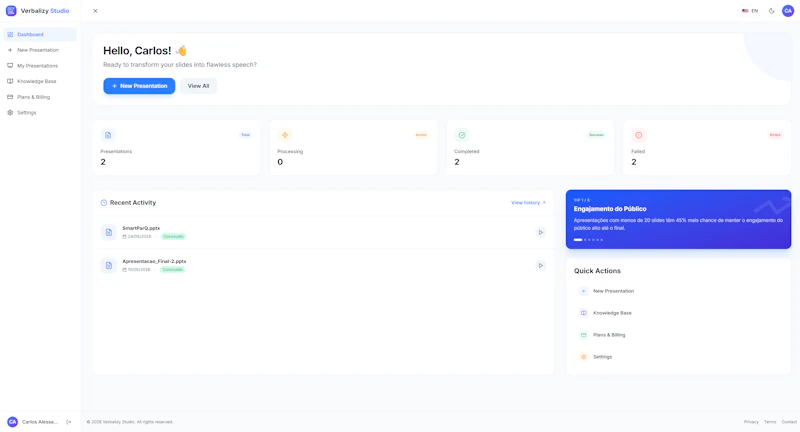 Verbalizy Studio screenshot 1