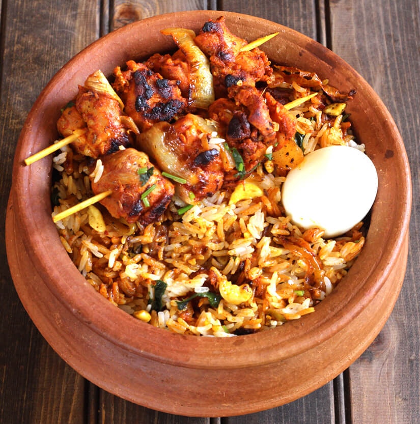 Chicken Tikka Biryani Restaurant Style